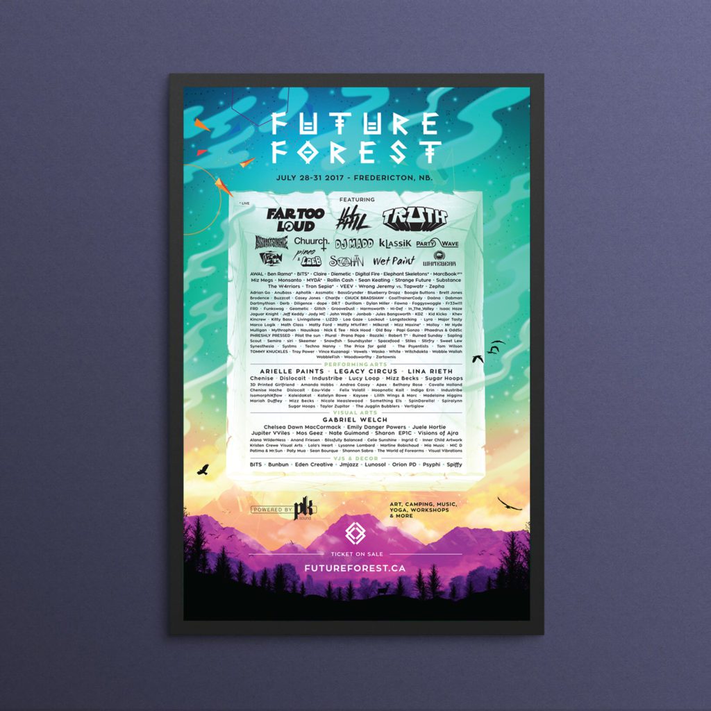 Future Forest 2017 lineup poster