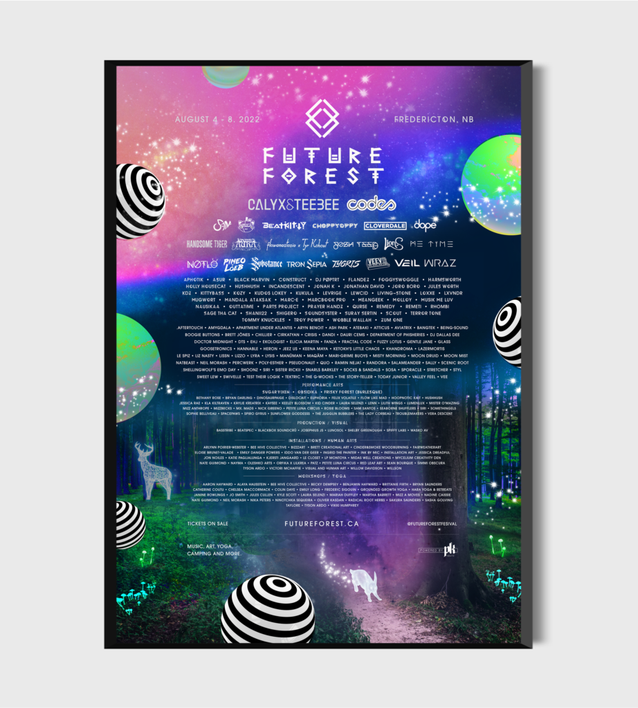 Future Forest 2022 lineup poster
