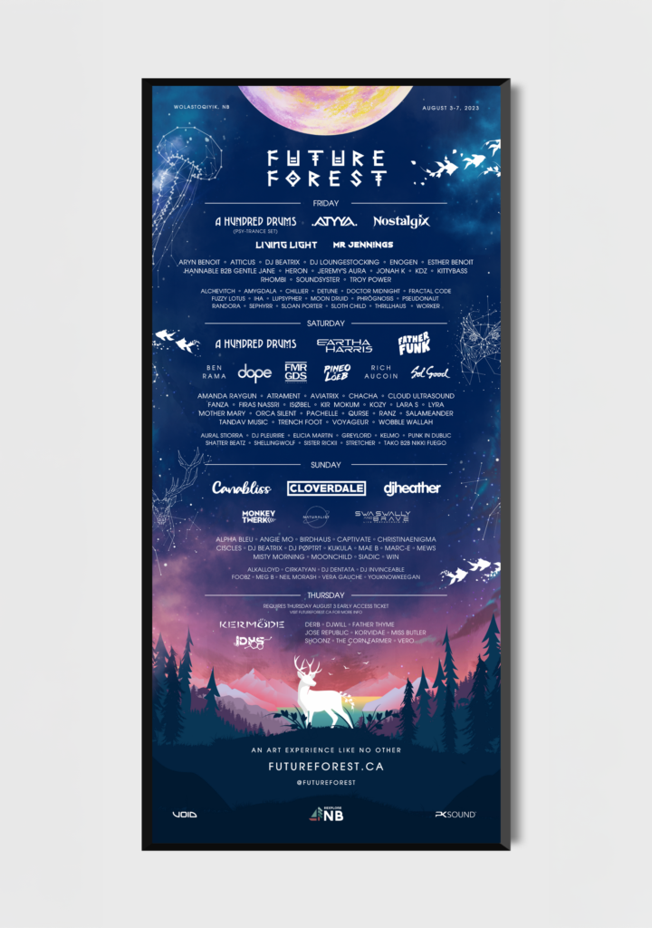 Future Forest 2023 lineup poster