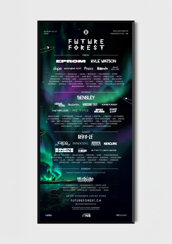Future Forest 2024 lineup poster