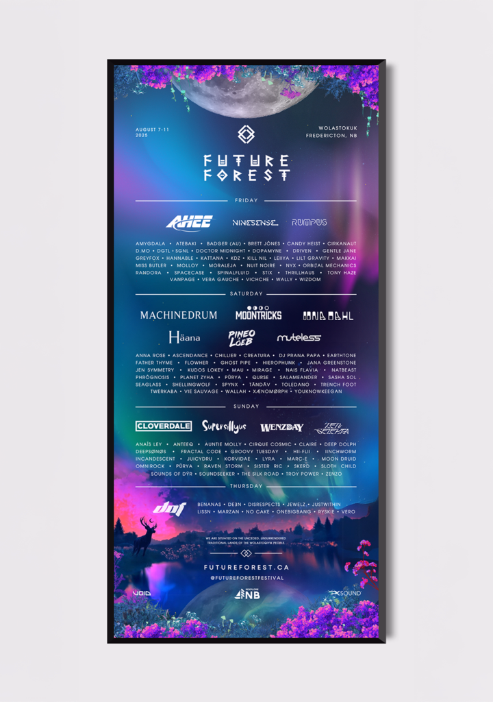 Future Forest 2025 lineup poster